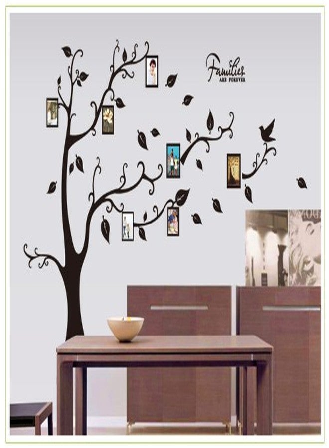 Asmi Collections Asmi collection Wall Stickers Black Family Photo Tree AY9063A - Image 1